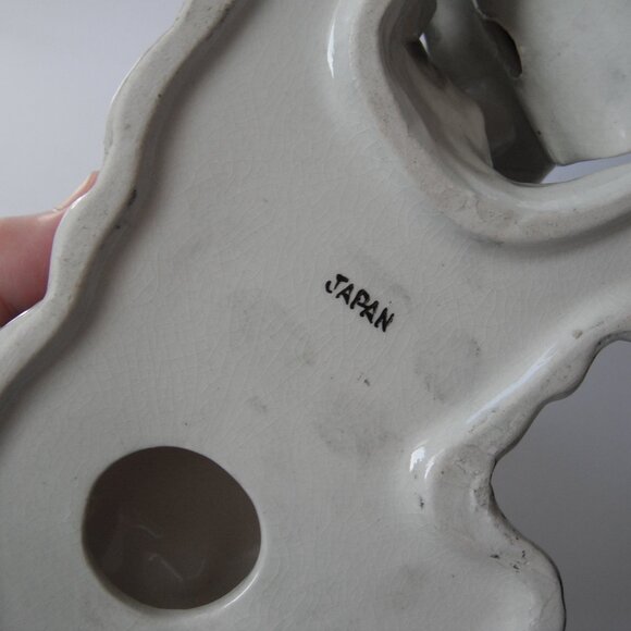 Vintage Pottery Ceramic Cocker Spaniel Dog w/Newspaper Figurine Statue Sculpture - Picture 5 of 8